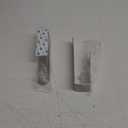 szhdxsy 2pcs Towel Holder SUS 304 Stainless Steel Brushed Hand Towel Rod, Self Adhesive Towel Holder Towel Rod Towel Rack for Bathroom- Silver (8.6)