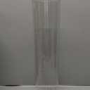 Tall Vases for Centerpieces, Clear Acrylic Cylinder Vase, 4" W x 16" H Round Vase, Decorative Centerpieces Flower Vases for Wedding, Home