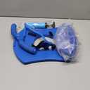 Pogo Jumper with Handle and Ball Pump, High Jump Toy Bounce Jump Trick Board Pogo Bouncing Ball Safe and Fun Pogo Stick for Kids Boys Girls and Adults (Blue)