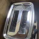 GE 2 Slice Stainless Steel Toaster, Extra Wide Slots for Toasting Bagels, Breads, Waffles & More, 7 Adjustable Shade Settings, Removable Crumb Tray, Countertop Kitchen Essentials, 850 Watts