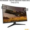 ASUS TUF Gaming 31.5 1440P Curved HDR Gaming Monitor (VG32WQ3B) QHD (2560 x 1440), 180Hz, 0.5ms, 1500R, Extreme Low Motion Blur, FreeSync, 90% DCI-P3, Shadow Boost, DisplayWidget