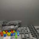 Baby Playpen 50 x 50 Inch Play Pen Playards, Playpen for Babies and Toddlers, Baby Playard for Indoor & Outdoor Active Center Game Fence, with Skin-Friendly Fabric and Soft Breathable Mesh Grey