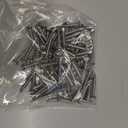 #12 x 1-1/2" Sheet Metal Screws 100Pcs 410 Stainless Steel Flat Head Tek Screws Fast Self Tapping Screws by SG TZH