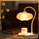 Glooglitte Mother's Day Cloud Candle Warmer Lamp with Timer Dimmer Cute Warming Lamp Adjustable Wax Melt Light Bedside Table Scented Wax Light for Bedroom House Living Room Birthday Gift for Women