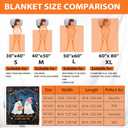 Fleure Esme Gothic Blanket Boo Gifts for Women Men Horror Ghost Blanket for Him Her Boo Basket Stuffers for Girls Couple Girlfriend from Boyfriend Throw Blanket Anniversary Birthday Christmas