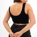 Sports Bras, Comfort Bras for Women, Seamless, Wireless, Sleep Yoga Bras with Removable Pads (Black, S)