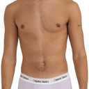 Organic Basics Men's Easy 6" Cotton Boxer Brief Underwear (Pink, XL)