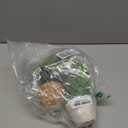 4 Pcs Small Woven Artificial Plants Boho Potted Fake Plants Mini Plastic Faux Eucalyptus 8.7" Greenery Indoor Farmhouse Bathroom Decor Pflanze Waterproof for Home Office Table Room Decor Gift