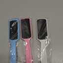 Fu Store Pedicure Foot Files Callus Remover with Double Sided Feet Rasp for Dead Skin Professional Scrubber for Feet (3 Pack) (Blue, White, Pink)