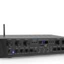 Pyle Home Audio Amplifier with Bluetooth - 6 Channel 600 Watt Peak Power, Karaoke with Echo, 2 Mic Input with Talkover, Headphone In, USB A MP3 Player with SD Reader - Home, Commercial, Worship