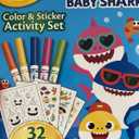 Crayola Color and Sticker Activity Set - Baby Shark 