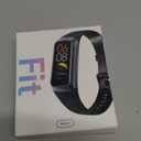 Fitness Tracker with Step Counter/Calories/Stopwatch, Activity Tracker, Health Tracker with Heart Rate Monitor, Sleep Tracker,1.10''AMOLED Touch Color Screen, Pedometer Watch for Women Men