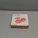 Silicone Foldable Novelty Dinner Plates,Baby Plates Travel Essential with Forks and Spoons,Microwave & Dishwasher Safe,Watermelon