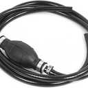 Fuel Line Assembly,5/16in Nylon Braided Marine Boat Fuel Line Hose Assembly with 1PCS Primer Bulb for Marine Outboard Boat Motor RVs Tractors and Caravans,6FT