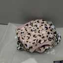 Langsprit Washable Female Dog Diapers  Doggie Reusable Diapers for Doggy Puppy Female in Period  Highly Absorbent Dog Heat Panties Leopard L