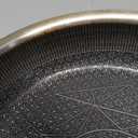 COOKING KING 8-Inch Stainless Steel Pan, Hybrid Nonstick Frying Pan, Skillet, 3-Ply Clad Cookware, Even Heat Distribution, Dishwasher & Oven Safe, with Stay-Cool Handle, Induction Compatible