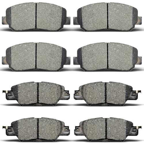 4 pcs Ceramic Disc Brake Pads Front & Rear Fit For Mazda CX-5 2016-2022