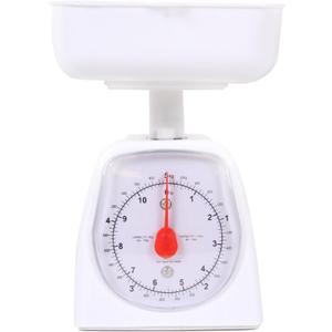 hand2mind Dual-Dial Analog Platform Scale, 5 kg Scale, Kitchen Scales, Weighing Scales, Classroom Supplies for Teachers Elementary, Teacher Supplies, School Supplies