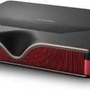 NOMVDIC P2000 Ultra Short Throw 4K Triple Laser Projector, 2500 ANSI Lumen, 50W Speaker, Dolby & DTS Support, 3D, HDR10, UST Projector Laser TV for Home Cinema (Fire TV Stick 4K Max Included)