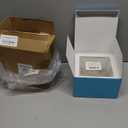 OfficeGoods Acrylic Desk Organizer w/Silver Base  Functional & Elegant Odds & Ends Box for Display or Storage  Perfect for Home or Office, Kitchen, Bathroom Vanity, Curio Display - Large