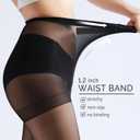 3 Pairs Sheer Tights for Women, 20 Denier Nylon Sheer Black Tights,Black,Nude,S-XL (Black, M)