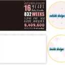 6 x 16th Birthday Gift Card with Envelope,Jumbo 16th Happy Birthday Cards for Boys Girls,16 Birthday Decorations,Oversized 22x14 Inch Extra Large Birthday Card,Sixteen Party Decorations,16 Year Old Boy