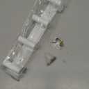 Wall Mounted Coat Rack-4 Hooks, Heavy Duty Stainless Steel Wall Hooks for Towel Coat Bag, Hat Rack Coat Hanger Coat Hooks Towel Racks for Bathroom Entryway Kitchen Office (White, 1 Pack)