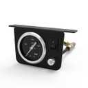 Air Gauge Control Kit with Paddle and Air Fittings | for Air Bag Suspension Kit, 0200 PSI Air Suspension Gauge Kit