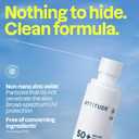 ATTITUDE Sensitive Skin Mineral Sunscreen Lightweight Lotion SPF 50, Broad Spectrum Zinc Oxide, EWG Verified, Non-Nano
