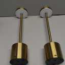 Swinerton Cordless Table Lamp Set of 2, Gold 5000mAh Rechargeable Battery Operated Lamps, Wireless 3 Color Dimmable Touch Lamp Table Light for Restaurant Dining Patio Outdoor, Home Decor