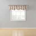 Colette Lined Rod Pocket Valance (52"W x 17"L (Pack of 1), Jewel)