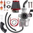 BlueStars PZ22 Carburetor 22mm Carb Kit for 50cc 70cc 110cc 125cc Pit Dirt Bike ATV Compatible with SSR CRF50 TaoTao Coolster Apollo RFZ DB14 DB24 4-Stroke Chinese Quad