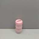 Termichy Stackable Formula Dispenser Portable Milk Powder Container, 2 Pack, Baby Pink