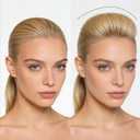 2 x Hair Bump Clips for Volume, 2 Pack Black Brown Beige Hair Bumps for Volume Insert, Bump It Hair Accessory for Natural Lift, Plastic Bumpits (Beige)