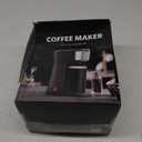 Personal Single Serve Coffee Maker - Quick Brew with Grounds and Tea Bags (Not Compatible with K-Cups), Includes 14oz Travel Mug, One-Touch Operation