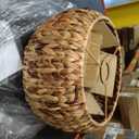 Hanging Light Lamp Shades Boho Rattan Lamp Shades, Woven LampShades for Floor Lamps Rattan Pendant Lights Boho Lamp Ceiling Light, Table Lamps, Plug in Pendant Light