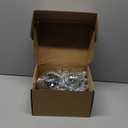 54 Pcs Disco Ball Hanging Decor - Mini Silver Mirror Ball Cake Topper for 74s Themed Party, Wedding, Christmas Supplies (321.2 In, 172 In, 43.2 In, 15.9 In)