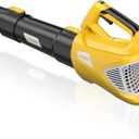 Cordless Leaf Blower for Dewalt 20V Max Battery (No Battery), Electric Blower Cordless Up to 500CFM with 5-Speed Mode, Powerful Leaf Blower for Lawn Care Dust/Snow Blowing (Tool Only)