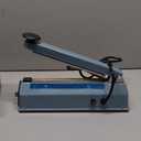 METRONIC Impulse Sealer 8 inch, Manual Heat Sealer Machine for Plastic Bags, Shrink Wrap Bag Sealers Heavy Duty Sealing Machine With Repair Kit (Blue)