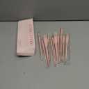 Jessup Pink Makeup Brushes Set 14Pcs Make up Brushes Premium Vegan Foundation Concealer Blush Eyeshadow Eyeliner Powder Highlighter Blending Face Brush Set, T495