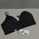 Organic Basics Women's Core Full Coverage Underwire Bra (40D, Black)