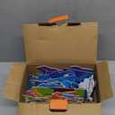 Jumbo Floor Puzzle for Kids,USA Map Puzzle Jigsaw Geography Puzzles,70 Piece US Map 50 States with Capitals,United States Puzzle for Ages 3-5,Preschool Learning Toys Gift for 4-8 Years Old