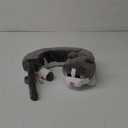 Mattel Minecraft Purring Sounds Neck Pillow, Cat Plush Toy with Sound for Travel, Comfort & Play