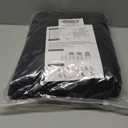 lygooh Waterproof PU Leather XL Chair Covers for Dining Chair Stretch High Back Large Chair Covers Washable Removable Seat Covers Chair Protector Slipcover for Dining Kitchen (set of 6, Black)