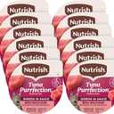 Nutrish Grain Free Wet Cat Food Tuna Purrfection Whole Health Blend with Real Tuna Flakes in a Savory Sauce, 2.8 oz. Cup, Pack of 12 (Rachael Ray)
BB: Augus 8, 2026