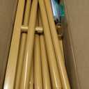Metal Arch Backdrop Stand, 7.2FT+6FT Wedding Arch Frame, Balloon Arch Backdrop Stand Set of 2, Gold Wedding Arch Backdrop Stand for Wedding Birthday Party Baby Shower Graduation Ceremony Decor