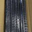 CKE 100 Pack 36" Round Aluminum Balusters, 3/4" Diameter Hollow Black Spindles for Deck/Stair Railing Kits With Screws & Connectors for Wood Composite