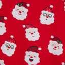 Little Me Clothes for Baby Boys' and Girls' Holiday Footies and Cap Set Romper Sleeper, Newborn to 18 Months (Lipstick Red Santa)