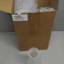 Baderke 40 Pcs Plastic Test Tubes with Rack 5 Graduated Cylinder 6 Beakers 3 Erlenmeyer Flask 10 Plastic Transfer Pipette for Lab Party DIY