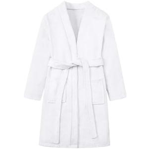 Umeyda Boys Girls Towel Robe Soft Terry Cloth Kimono Bathrobes Sleepwear for Kids, 9-10 Years